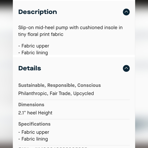 NWOT Katy Perry The Golden Pump Pointed Toe Kitten Heels in Orange Floral Multi - Picture 9 of 9